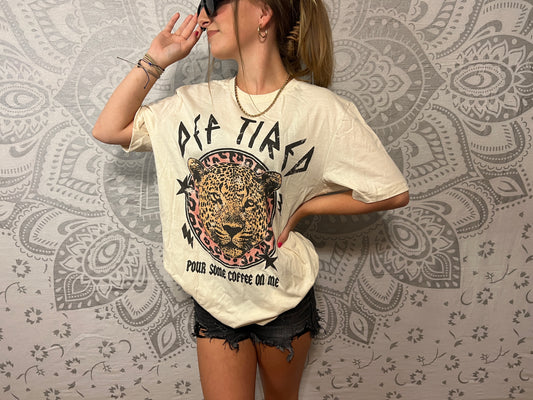 Def Tired Oversized Graphic-Tee