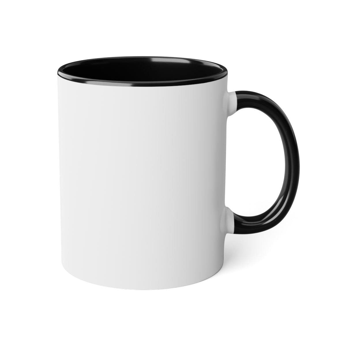 No You Hang up white accent mug