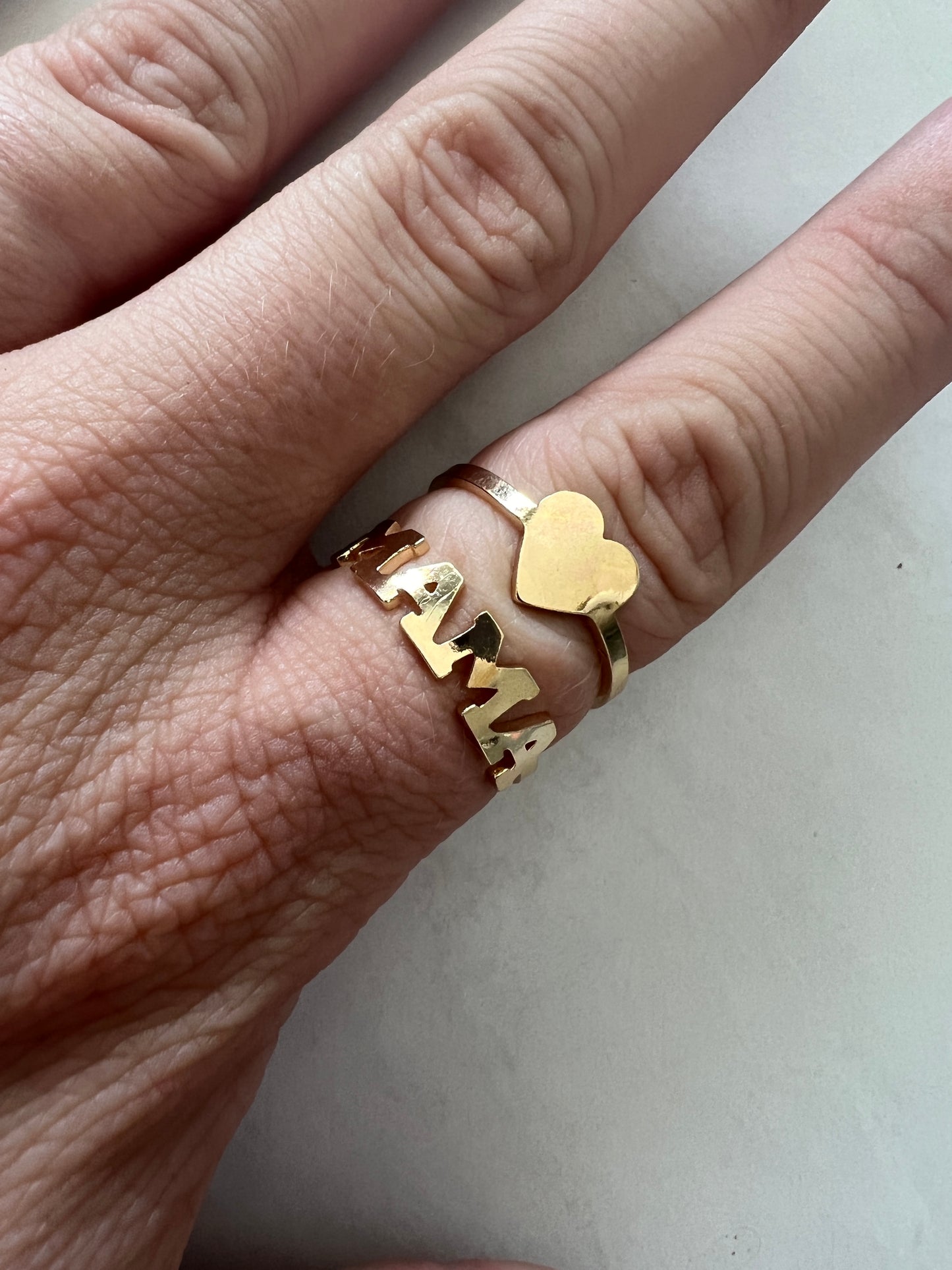 MAMA HEART RING